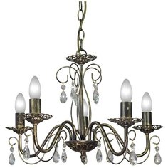 Люстра подвесная Аврора российского производства петрасвет S1154-5, 5хЕ14 макс. 60Вт