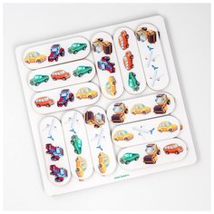 Головоломка Лесная мастерская "Найди ряд", Транспорт