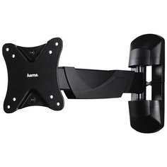 Кронштейн для телевизора Hama FULLMOTION черный, 10"-26", настенный