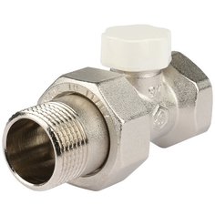 STOUT Клапан запорно-балансировочный на обратную подводку 3/4 прямой