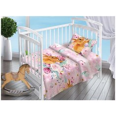 Комплект постельного белья детский в кроватку Сонька-Дрёмка из сатина