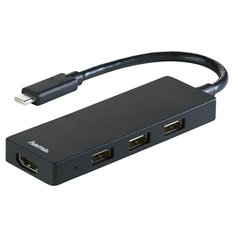 Хаб USB Hama 3xUSB-C/HDMI 00135762