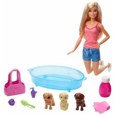 Барби Купание щенков Mattel