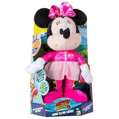 Мягкая игрушка Disney "Весёлые гонки: Минни Маус" (35 см, звуки, музыка) IMC Toys