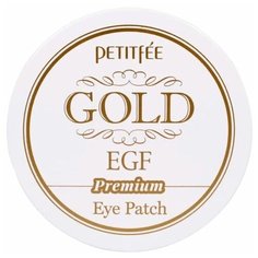 Гидрогелевые патчи для области вокруг глаз с золотом и EGF, 60 шт, Petitfee (802445)