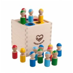 Сортер Леснушки Разноцветные человечки