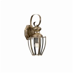 Светильник настенный Ideal Lux Norma AP1 макс.60Вт Е27 IP20 Бронзовый Металл/Стекло Без лампы 004419