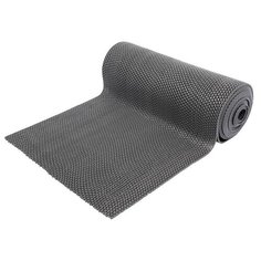 Коврик-дорожка ПВХ Zig-Zag 8 мм 0,9*10 м, против скольжения, серый VORTEX /1 (22160)