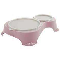 Миска для животных двойная с крышкой Sally Rotho