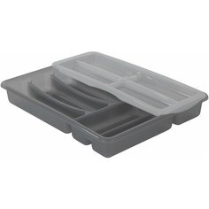 Лоток для столовых приборов BASIC 2-х секционный Rotho