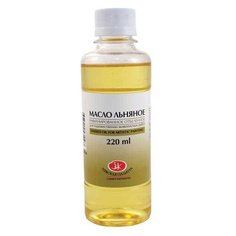 Масло льняное отбеленное НЕВСКАЯ ПАЛИТРА 220 мл ЗХК