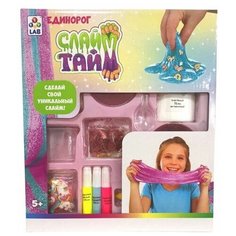 Слайм тайм Единорог, 1Toy (набор для творчества, Т16621)