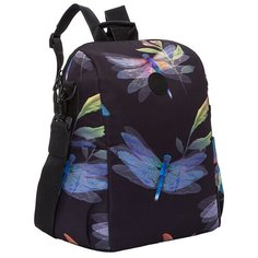 Рюкзак Grizzly, 28*33*14см, 1 отделение, 3 кармана, укрепленная спинка, плечевой ремень, стрекозы