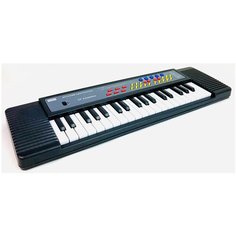 Детский музыкальный синтезатор ZYB-B3153-1 Zhorya, пианино 37 клавиш, запись, микрофон, 8 инструментов, 8 ритмов, регулятор громкости, контроль темпа, фортепиано 47.5х14х4 см