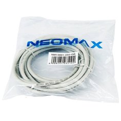Патч-корд Neomax NM13601-050 5 м, серый