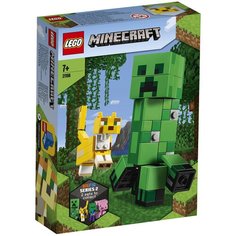 Конструктор LEGO Minecraft 21156 Крипер и Оцелот