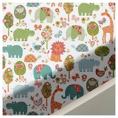 Классическая простынь Сказка "Зоосад" 150х215 (150*215) см. Простыня, 100 % хлопок.