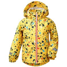 Куртка DROPPEN PRINTED 503088-814 Didriksons, Размер 110, Цвет 814-камешки на синем