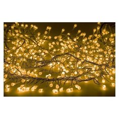 Гирлянда NEON-NIGHT 303-601, 288 ламп, теплый белый/прозрачный провод