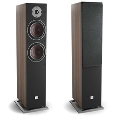Напольная акустическая система DALI Oberon 7 C комплект: 2 колонки dark walnut