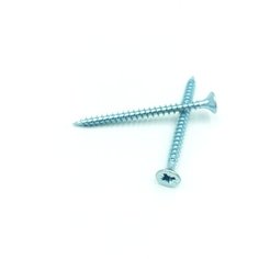 Саморез универсальный 4 х 50 (200шт.) с потайной головкой и крестообразным шлицем в контейнере Партнер