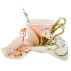 FM-79/ 4 Чайная пара Попугай Какаду (Pavone)