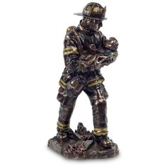 WS-199 Статуэтка Пожарный Спасатель Veronese