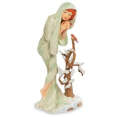 Pr-MUC07 Статуэтка Девушка Зима Альфонса Мухи (Museum.Parastone)