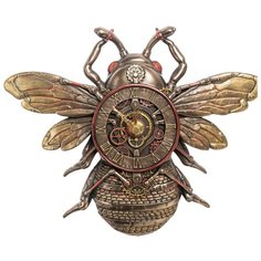 WS-1062 Настенные часы в стиле Стимпанк Пчела Veronese
