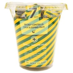 Маска ночная с центеллой \ May Island \ 7 Days secret centella cica sleeping pack