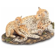 WS-702 Статуэтка Леопард с детенышем Veronese