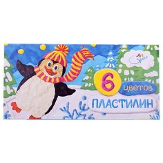 Пластилин ArtSpace 6 цветов (PL06_4220)