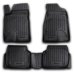 Комплект ковриков салона ELEMENT NLC.70.01.210 для Iran Khodro Samand 4 шт. черный