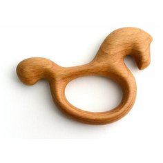 Погремушка-грызунок Коник Царицынская игрушка