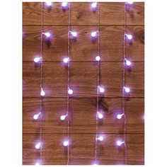 Гирлянда NEON-NIGHT Дождь, 144 LED, 150х150 см, шарики, 144 ламп, белый/прозрачный провод