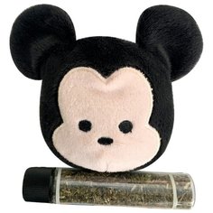 Игрушка для кошек ROSEWOOD Disney мягкая с кошачьей мятой "Микки Маус", 9х9х3см (Великобритания)