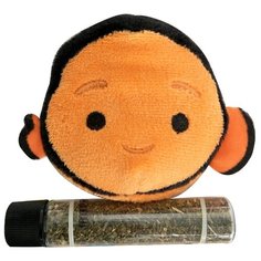 Игрушка для кошек ROSEWOOD Disney мягкая с кошачьей мятой "Немо", оранжевый, 9х9х3см