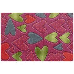 КОВЕР ФРИЗЕ "PLAY" 1,2*1,7 М O 47RMR (1) "СИНТЕЛОН" Sintelon