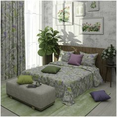 Покрывало стеганое Altali "Адалин", 757-2153/1, 240х260 см, хлопок, цвет мультиколор