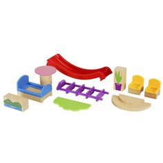 Brio Набор мебели для виллы (33955) бежевый/красный/зеленый