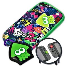 Nintendo Switch Набор аксессуаров Splatoon 2 (Splat pack) для консоли Switch (NSW-048U) Hori