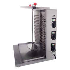 Гриль для шаурмы Hurakan HKN-GRM30 серебристый