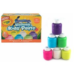 Неоновые акварельные краски Crayola,, 6 цв.