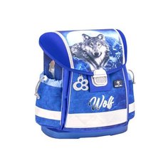 Ранец Belmil Classy Wolf 2, эрго-спинка, грудной ремешок, 36х32х19 см