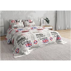 Комплект постельного белья 2-сп, бязь "Анастасия" рис.Лондон