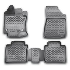 Комплект ковриков салона ELEMENT NLC.3D.48.67.210k для Toyota Venza 4 шт. черный