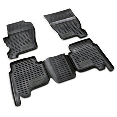 Комплект ковриков салона ELEMENT NLC.28.01.210 для Land Rover Discovery 4 шт. черный