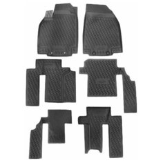 Коврики 3D в салон Element MAZDA CX-9, 2007-2012, 2012-2015 6 шт. (полиуретан), CARMZD00029