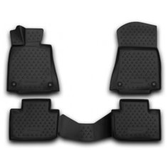 Коврики 3D в салон Element LEXUS IS250 2013-2015, 2015->, 4 шт. (полиуретан), NLC.3D.29.30.210k