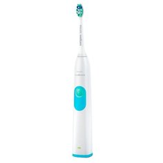 Звуковая зубная щетка Philips Sonicare 2 Series plaque control HX6231/01, небесно-голубой